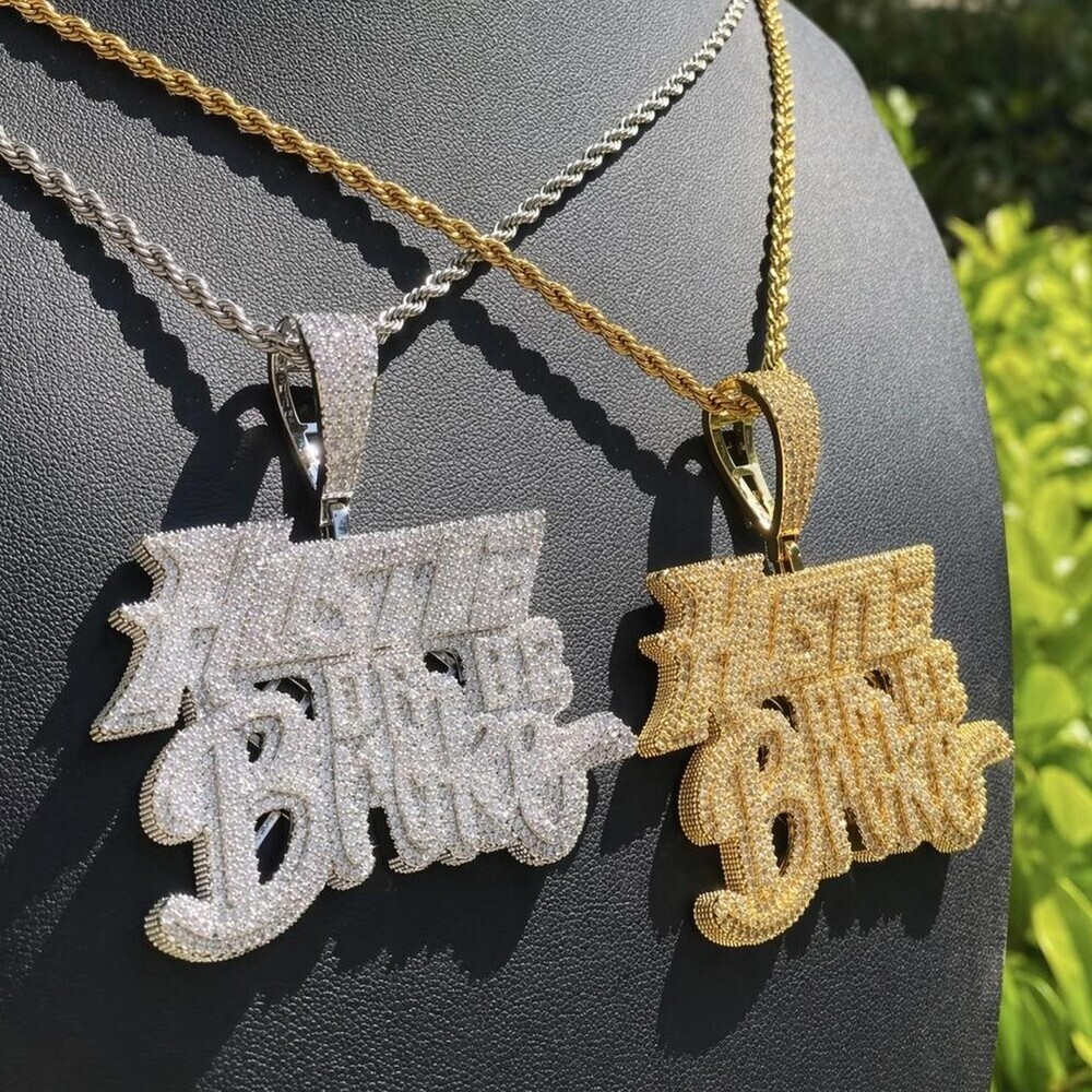Hustle Or Be Broke Necklace 901 A